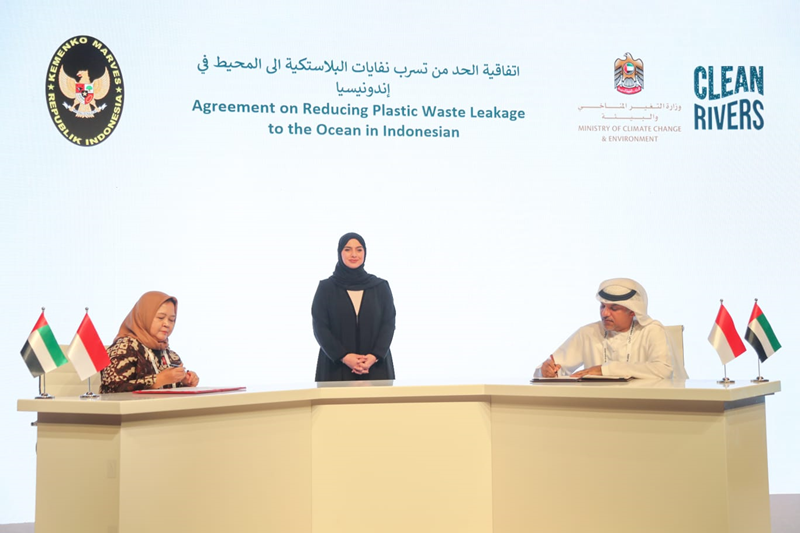 UAE, Indonesia partner to reduce waste leakage into oceans and rivers